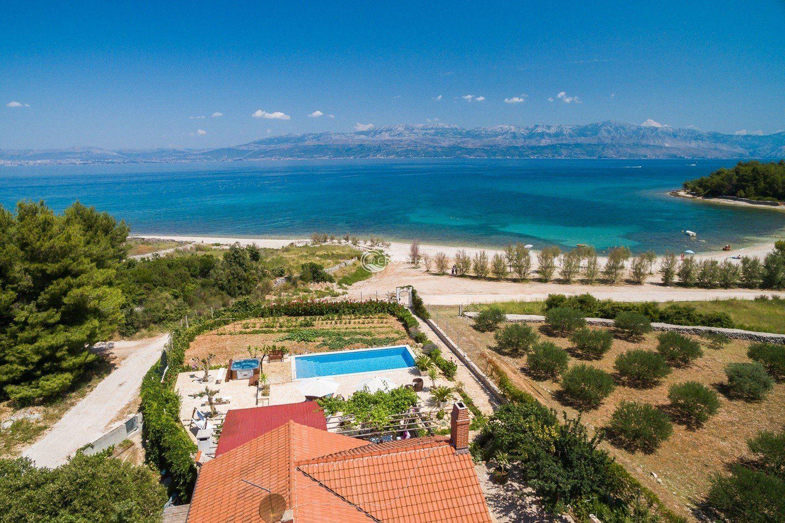 Beach Villa in Supetar, Brač island