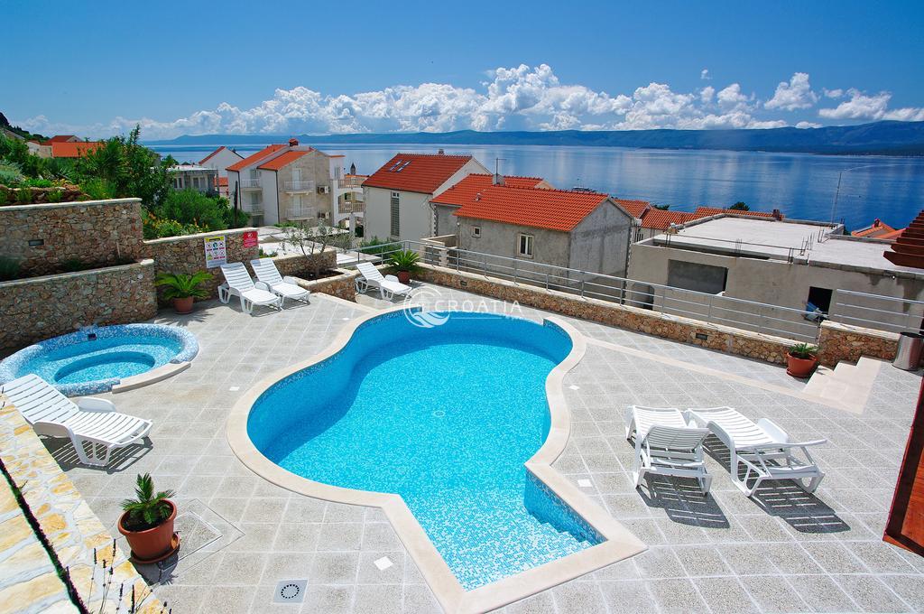 Apartment complex in Bol on the island of Brač