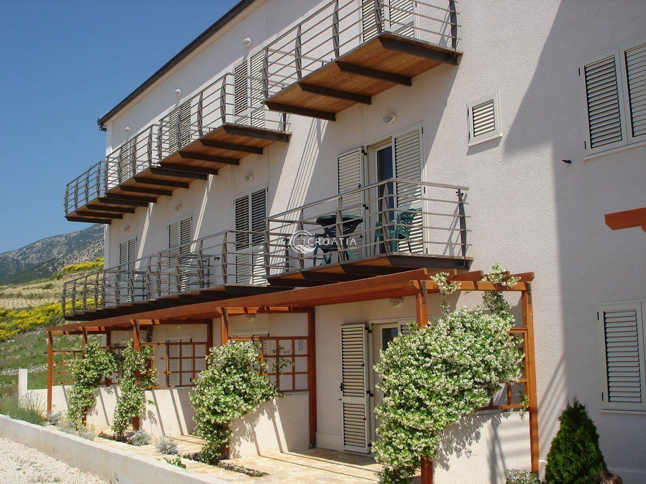 Apartment complex in Bol on the island of Brač