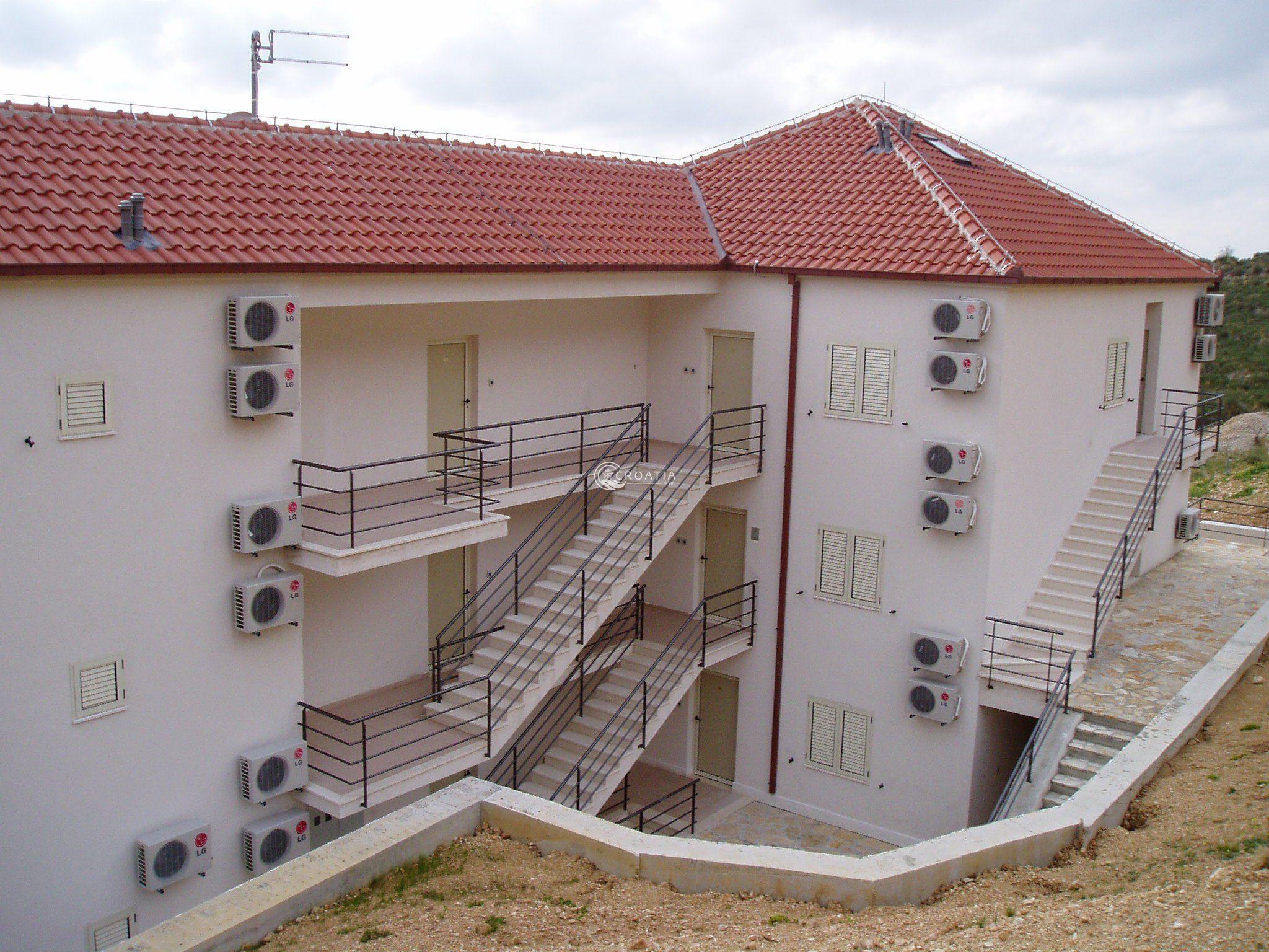 Apartment complex in Bol on the island of Brač