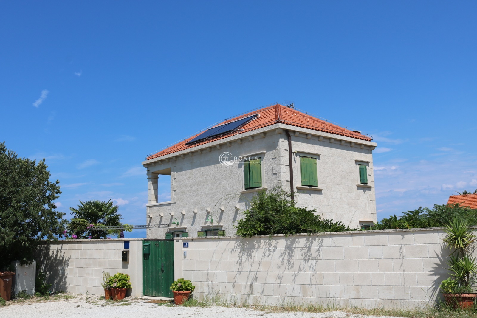 Luxury stone villa on the island of Brac