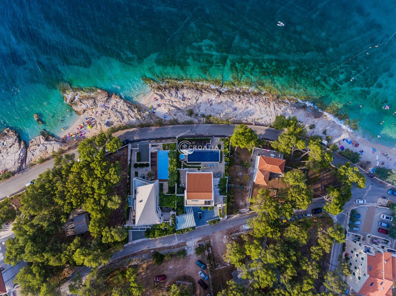 Luxury first line Villa on island Brač