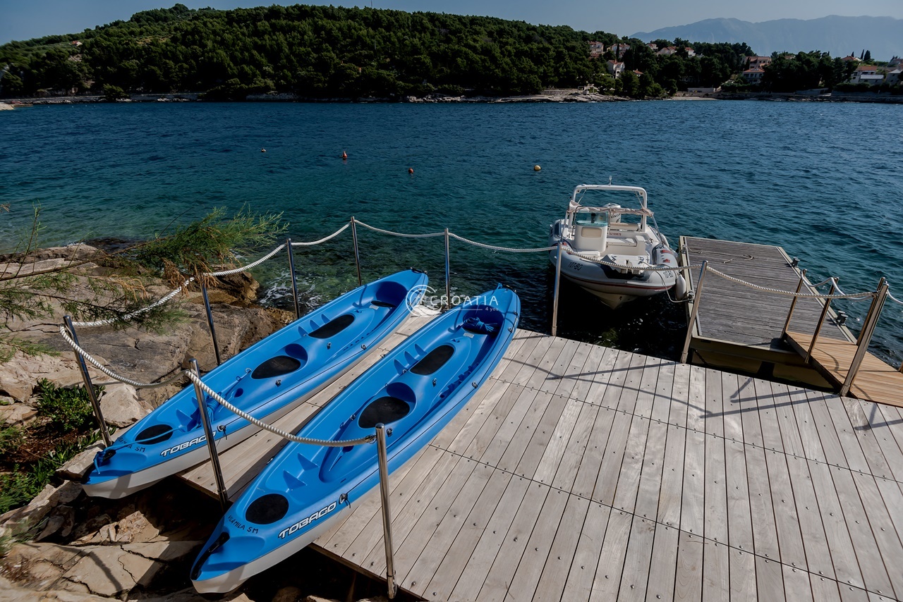 First line modern Villa, Brač island