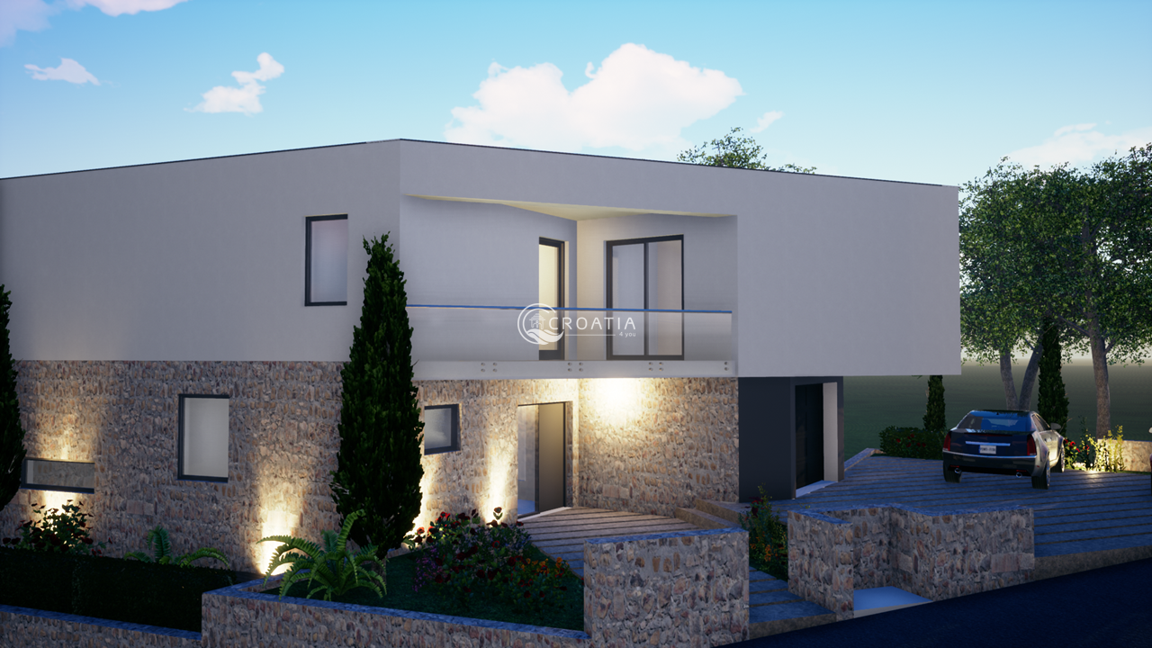 New modern Villa under construction in Vodice