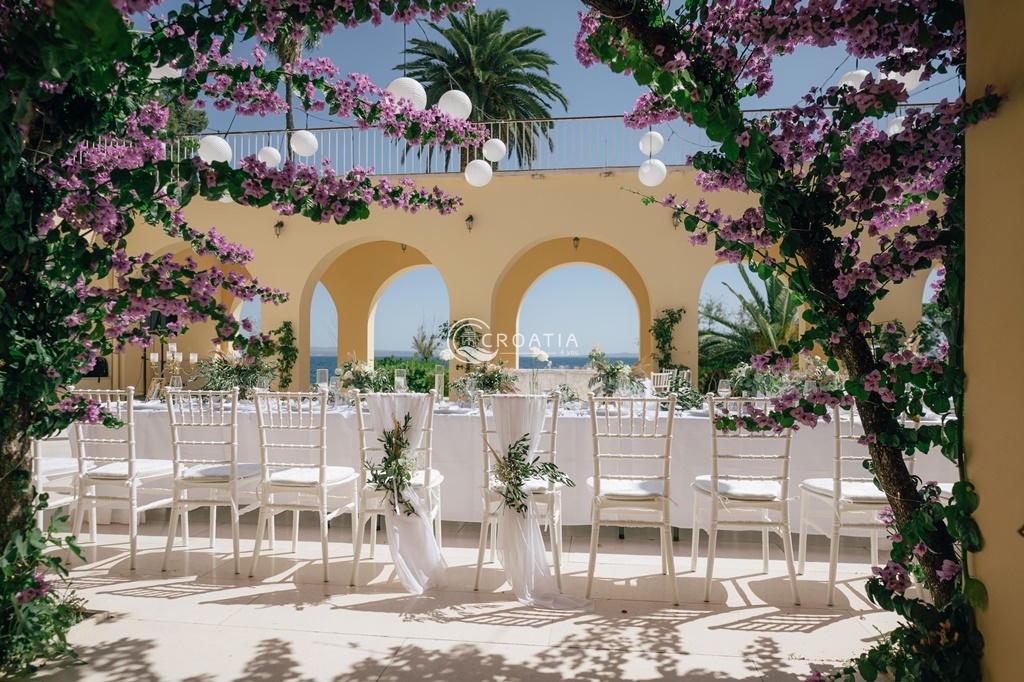 Villa Dalmacija wedding, Split, Croatia